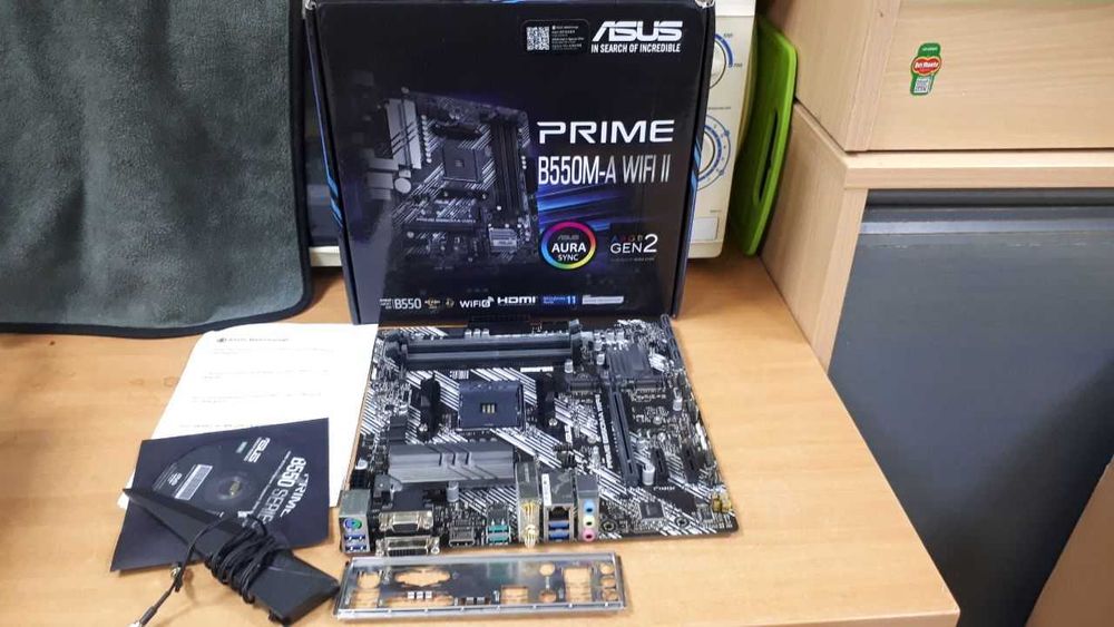 Материнська плата Asus PRIME B550M-A WIFI II