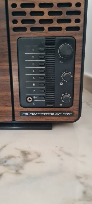 TV Siemens Antiga a cores