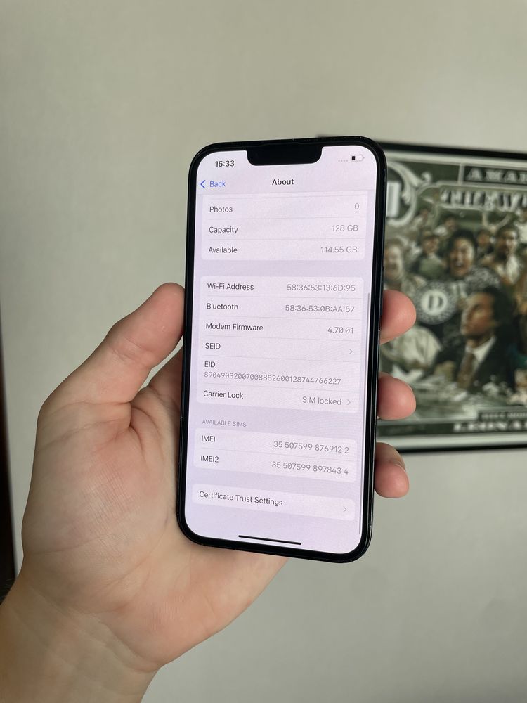 iPhone 13 128 GB R sim