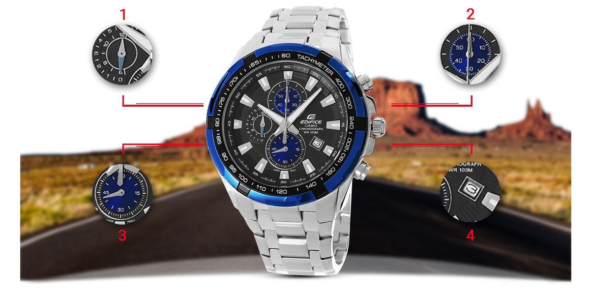 zegarek męski casio edifice ef-539d-1a2vudf