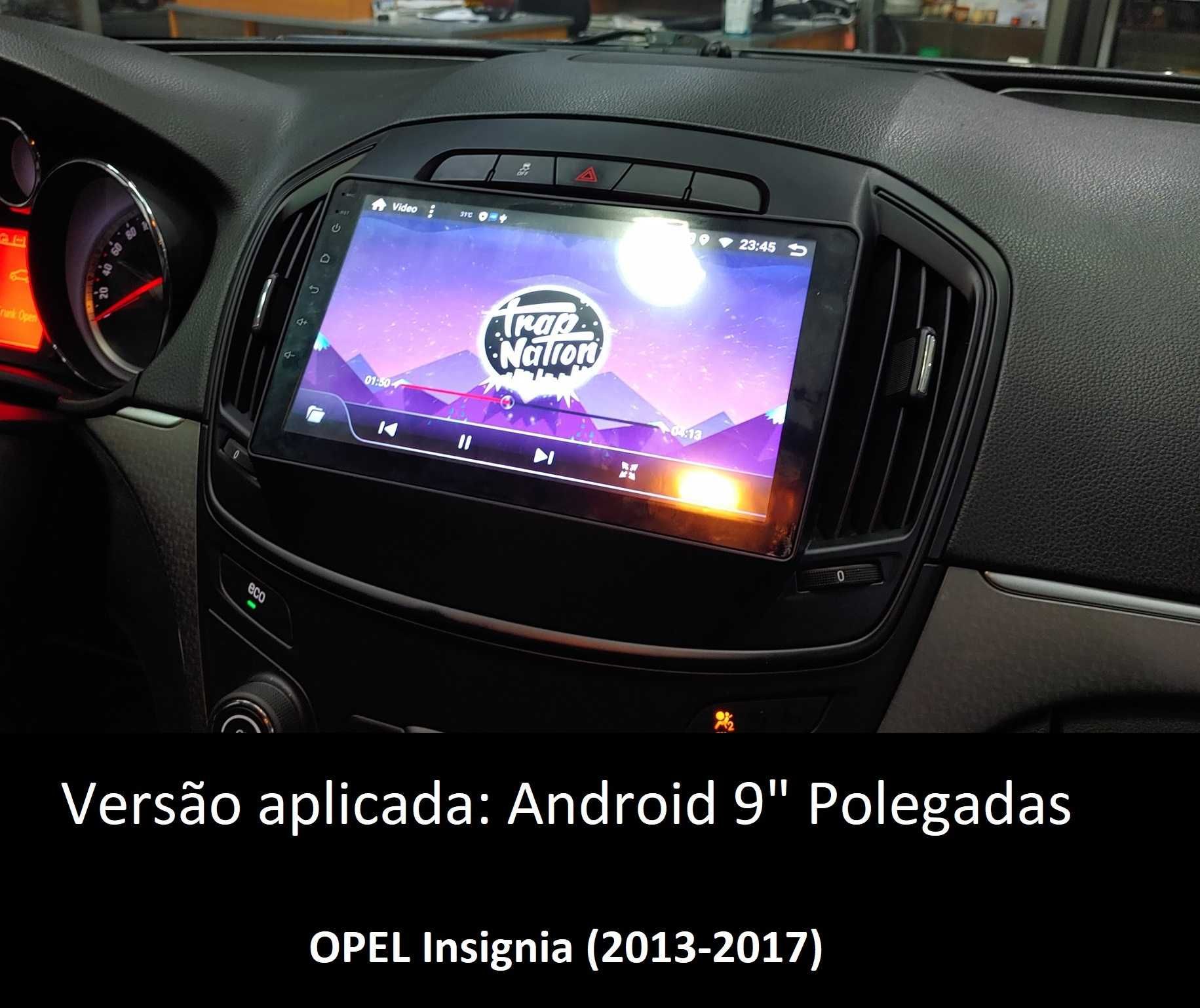 (NOVO) Rádio 2DIN • OPEL • Insignia (2008 a 2013) • Android [4+32GB]