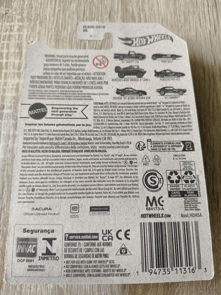 Hot Wheels Porsche 993 GT2 55th Anniversary
