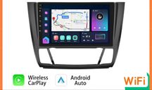 Rádio 9" android BMW série 1 2008 a 2012 CARPLAY WIFI GPS 2/32GB Novo