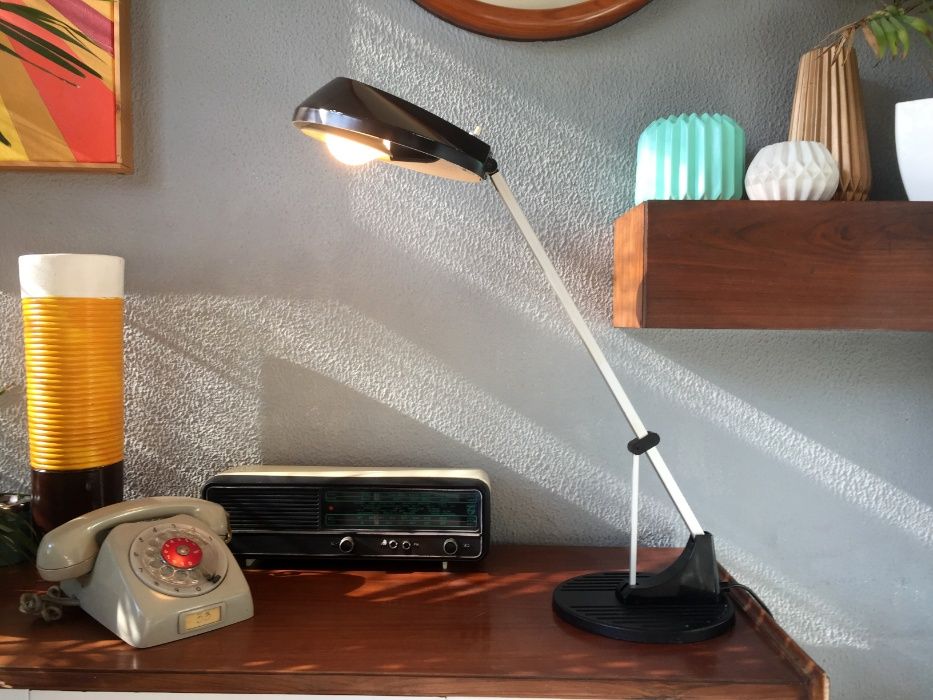 Candeeiro de secretária Anglepoise WL1, em preto Década de 60