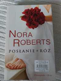 Nora Roberts Posłanie  z róż.  Książka. Wydanie  kieszonkowe