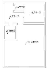 Kawalerka, 38.6m2 - Zawiercie(Nowowierzbowa)