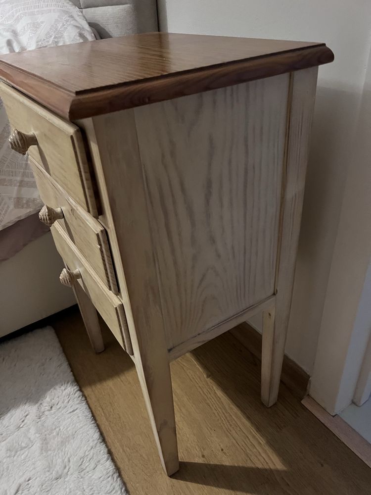 Comoda + mesa cabeceita madeira
