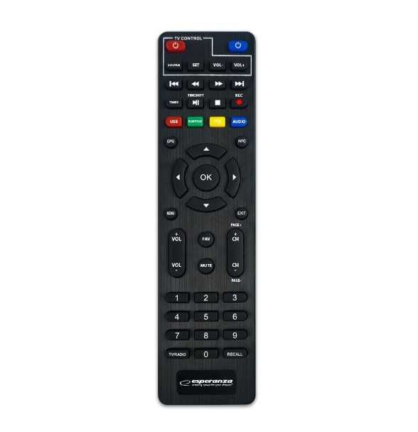 Esperanza Tuner Cyfrowy DVB-T2 H.265/HEVC EV111P
