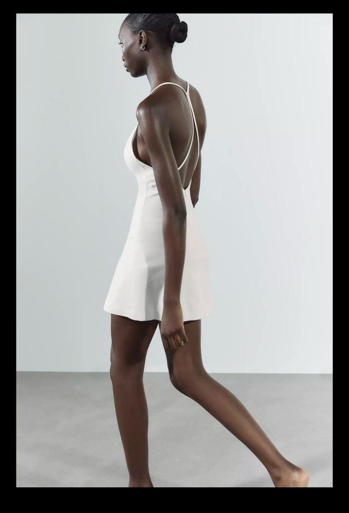 Біла сукня ZARA