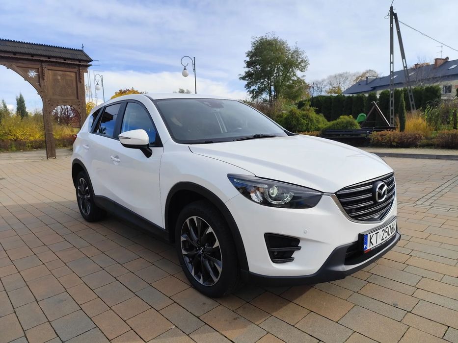 Mazda CX-5 lifting ,NEKAMA, automat, biała perła, niski przebieg, zarej. w Polsce