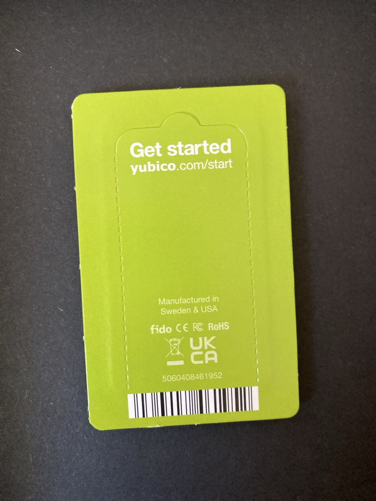 Security Key NFC by Yubico