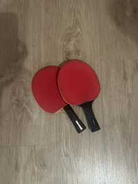 2 raquetes basicas de tenis de mesa