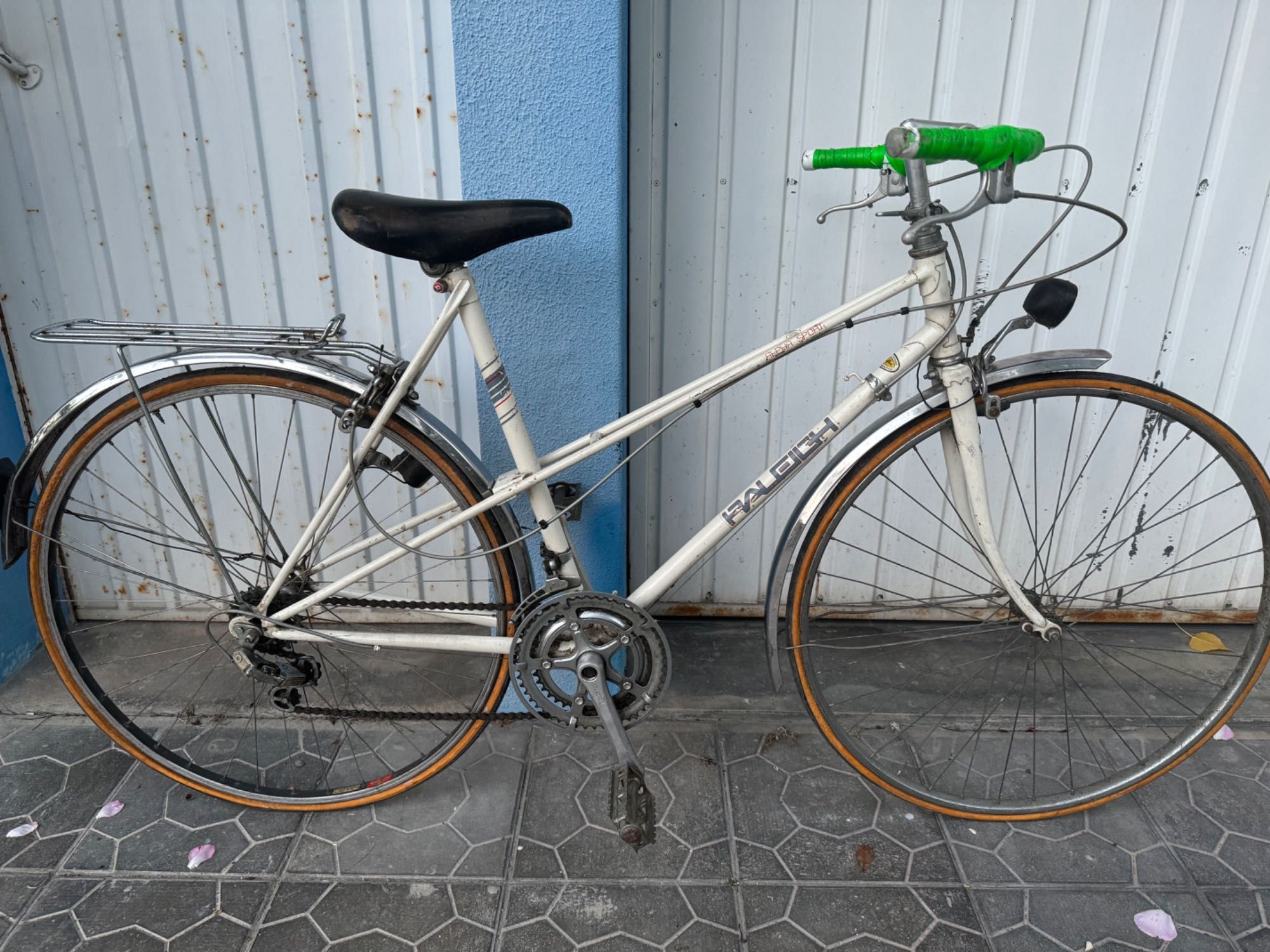 Bicicleta a funcionar