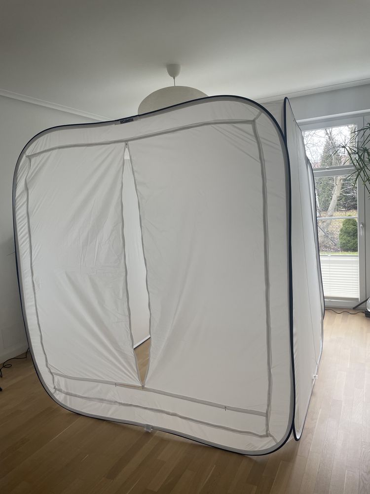 Namiot bezcieniowy XXL Lasilite cubelite 6x6x7’
