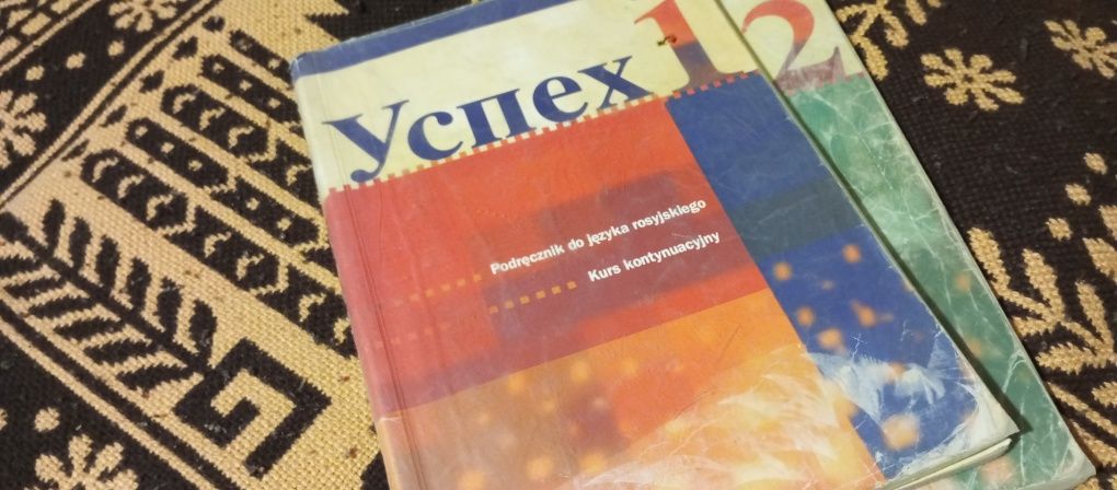 Podręcznik do języka rosyjskiego uspiech 1 i 2