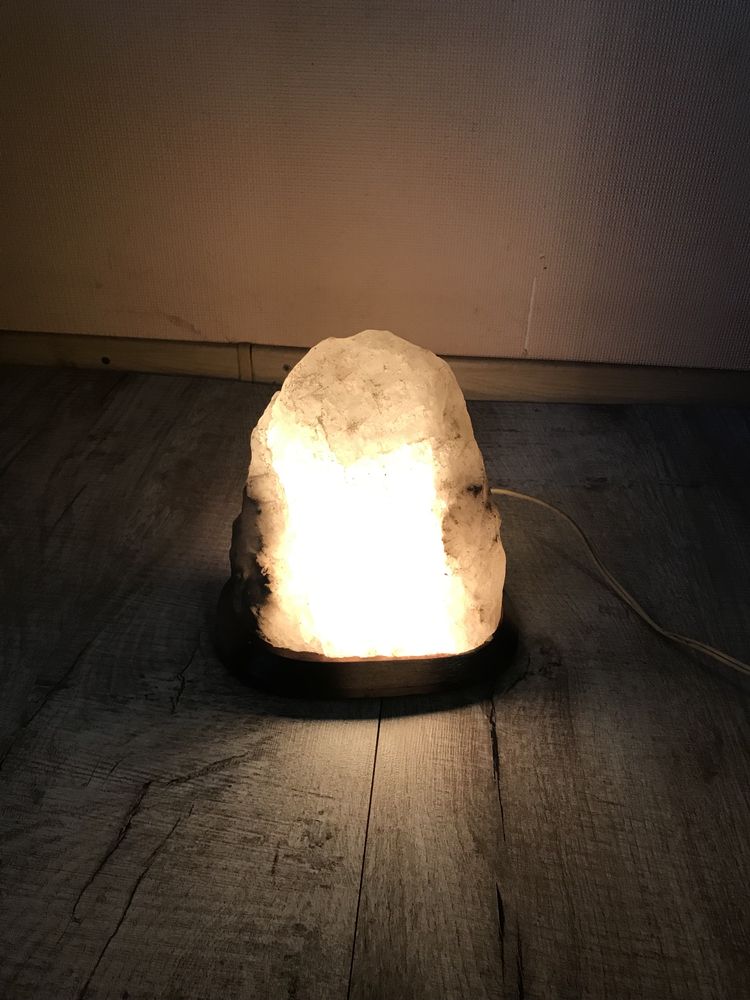 Соляна лампа Світильник Скала Дуб Сіль 3 кг 18 см