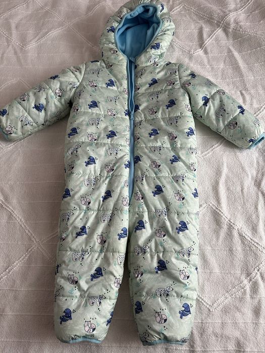 Kombinezon zimowy zapinany nowy 86/92 dziewczynka chłopiec uni