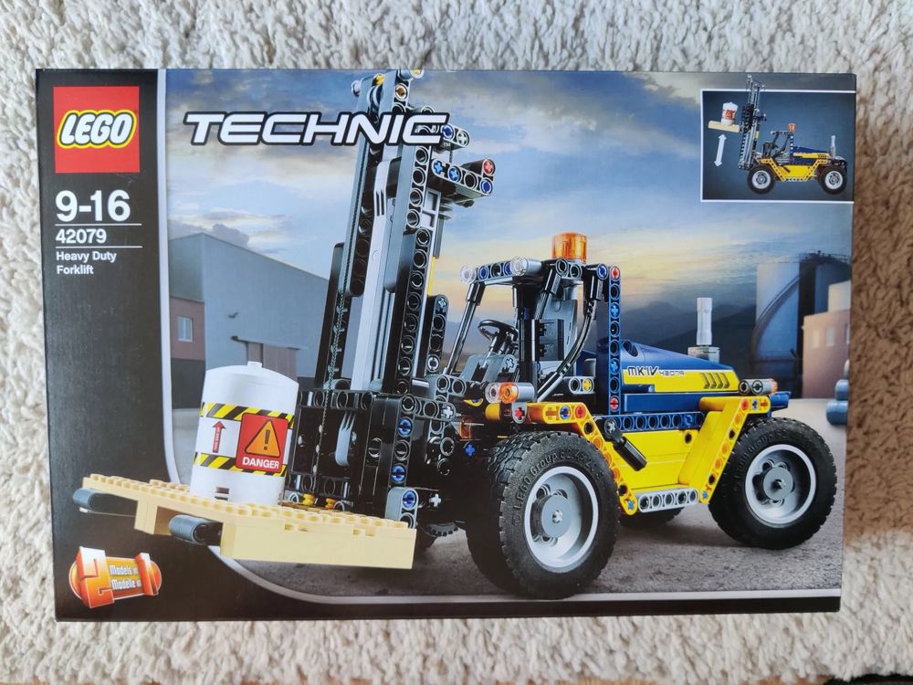 LEGO TECHNIC 42079 Wózek widłowy unikat nowy Kraków