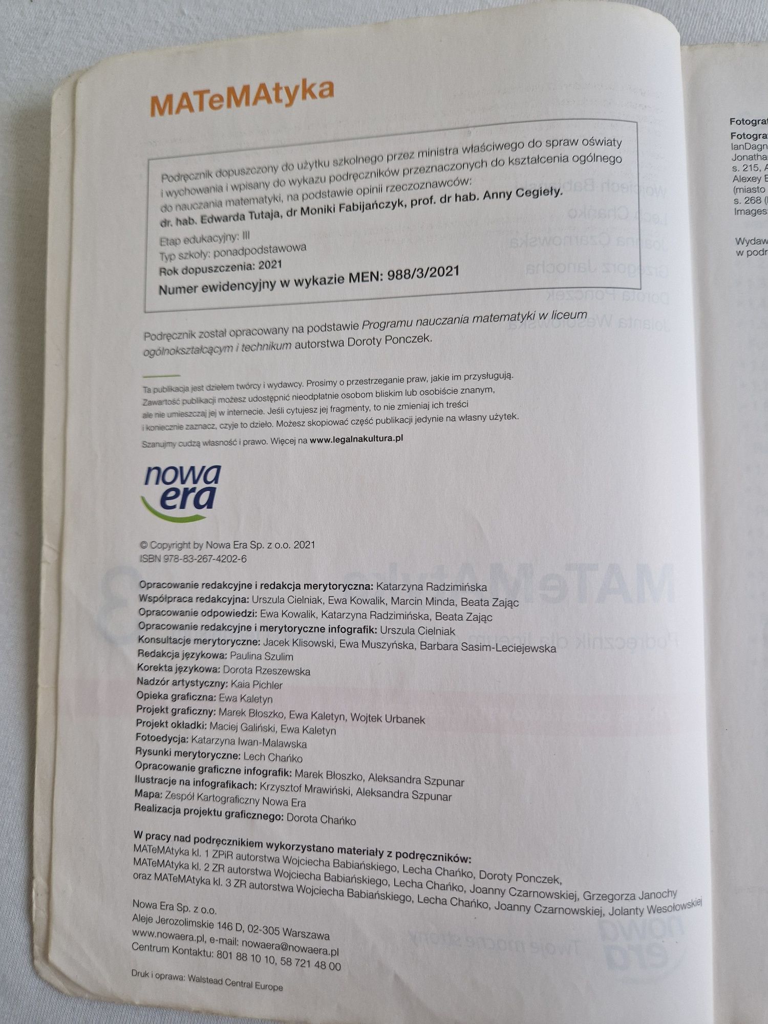 Matematyka klasa 3