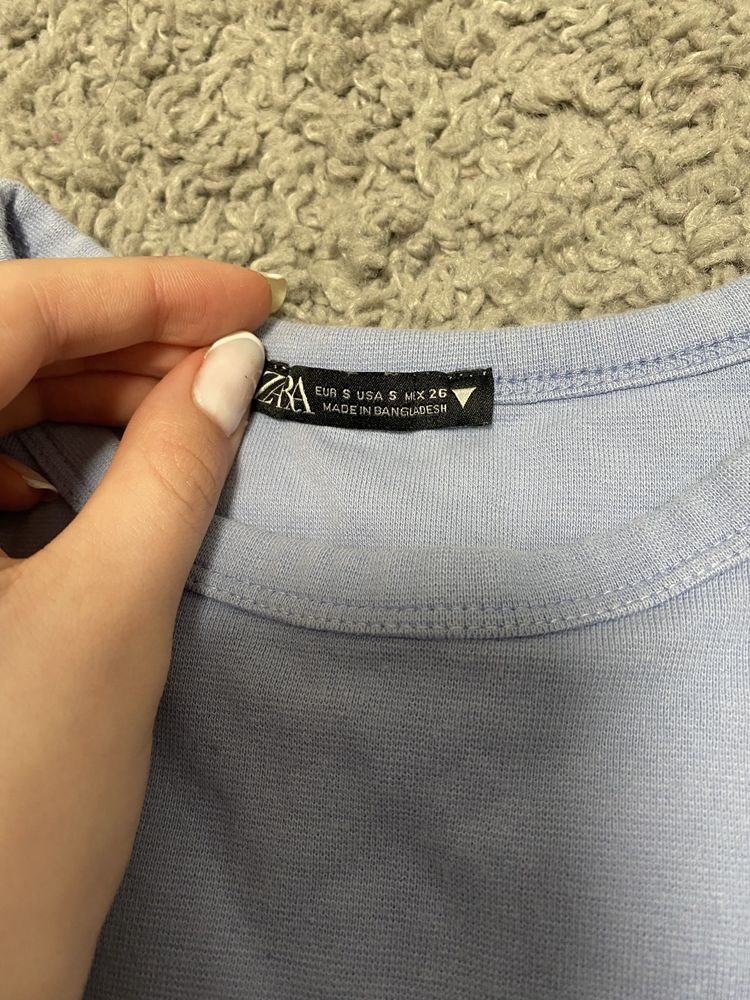 Блакитний топ Zara