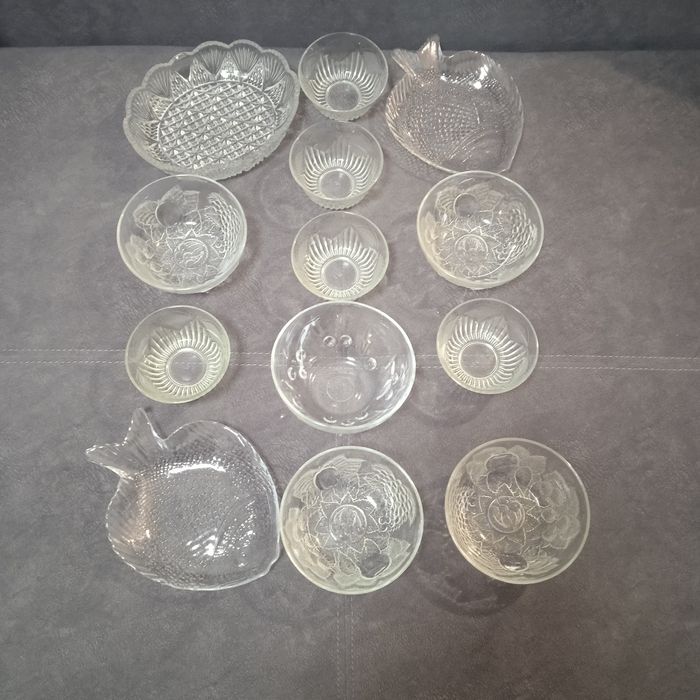 Скляний посуд Миски для салатів