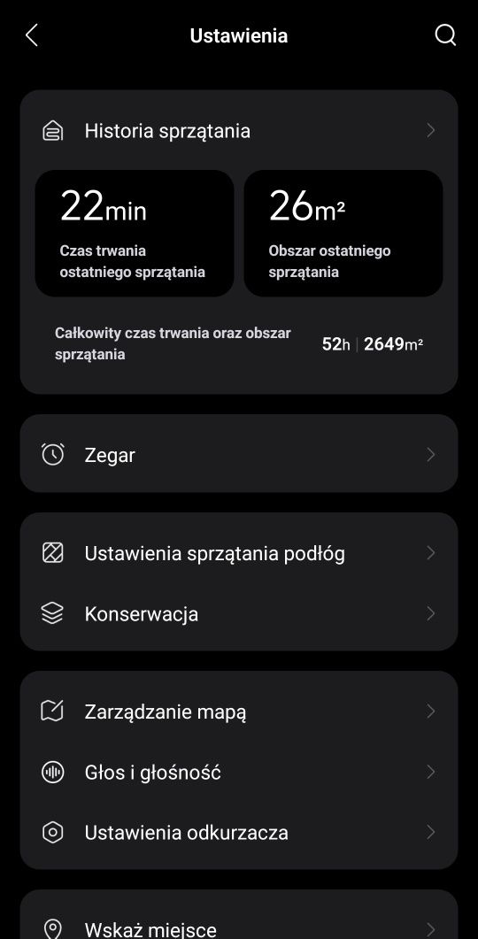 Robot sprzątający Roborock S7 tylko 52 godz. komplet