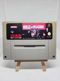 Bulls & Blazers NBA SNES Super Nintendo