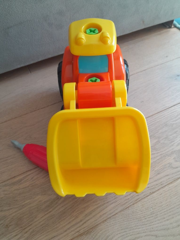 Smiki build&play śrubokręt do skręcania pojazd koparka auto zabawka