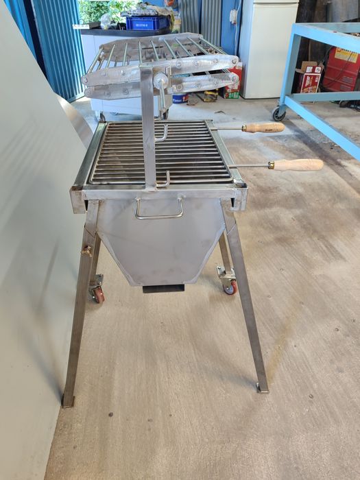 Churrasqueira inox para pernil