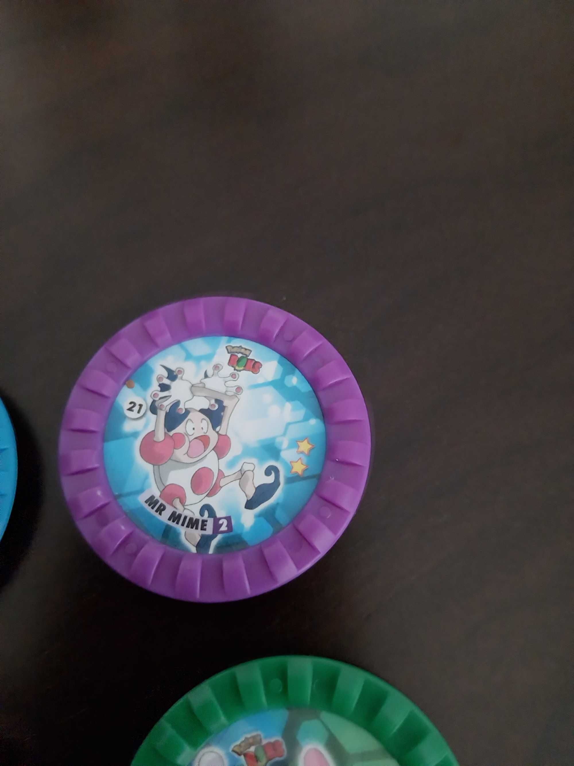 Lote 6 Tazos Pokemon Rocks