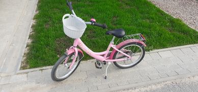 Rower dla dziewczynki 17(44cm) malo uzywany do nauki jazdy