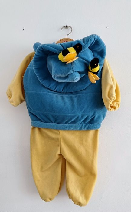 Strój karnawałowy Kubuś Puchatek/ Miodek rozm 6-12m