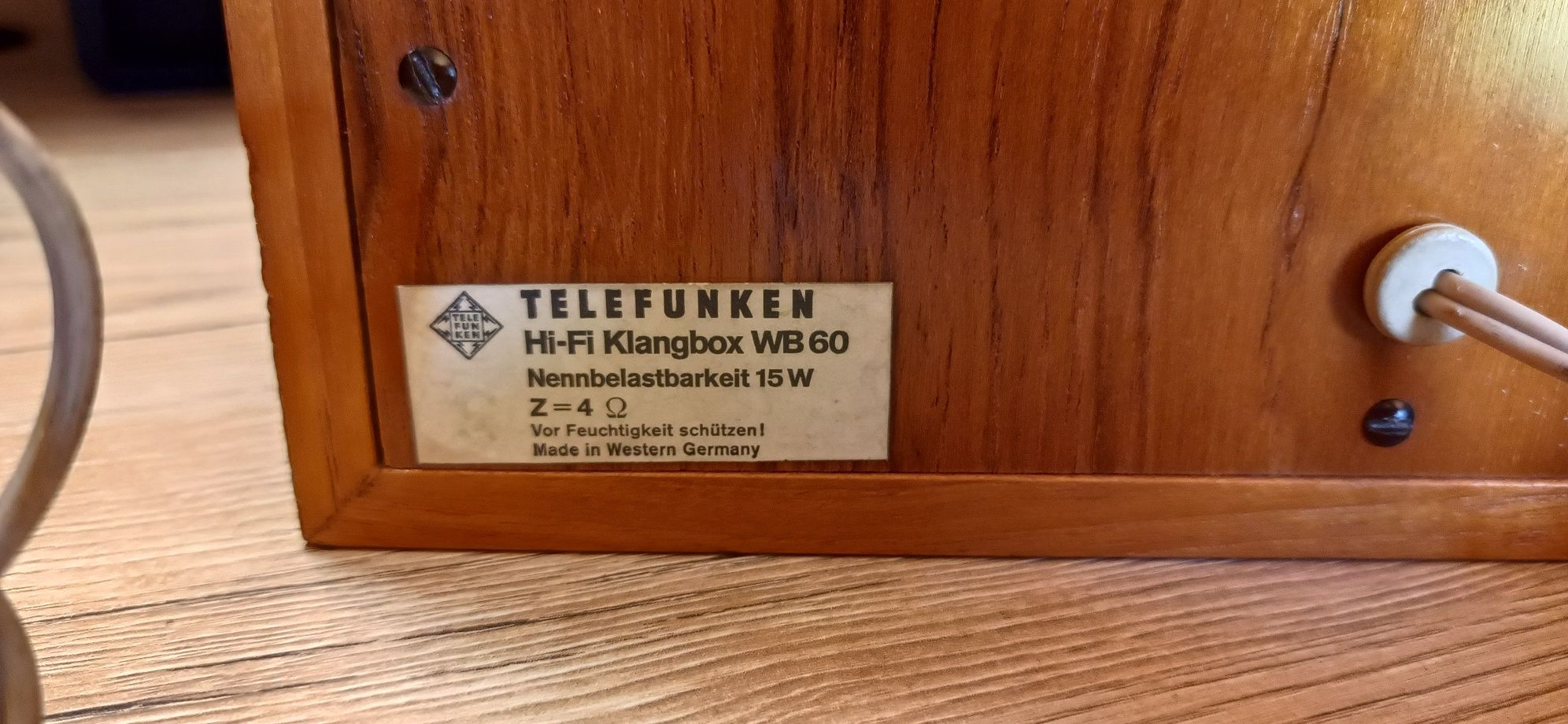 Kolumny Telefunken WB 60