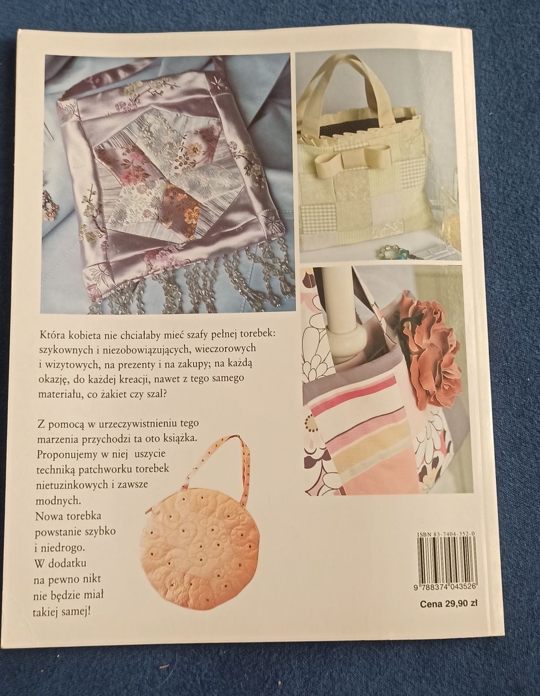 Patchworkowe torebki poradnik szycia