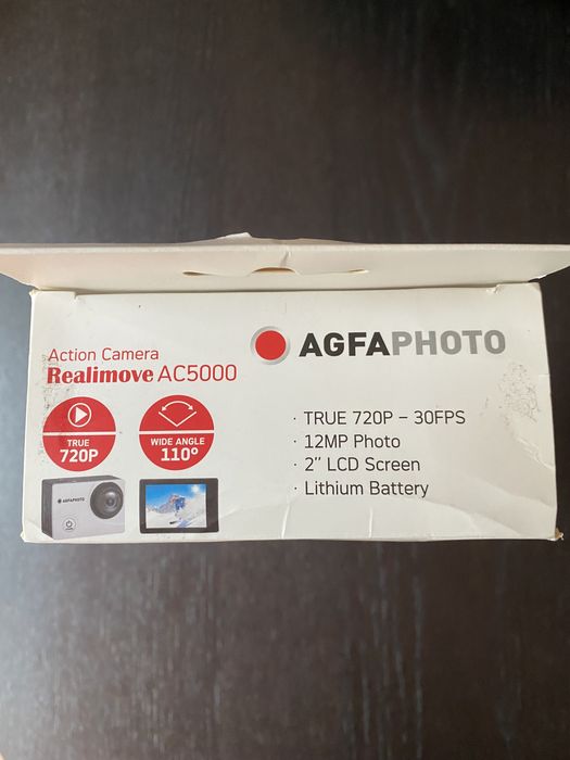 Camara de filmar ( AGFAPHOTO - Realimove AC5000)