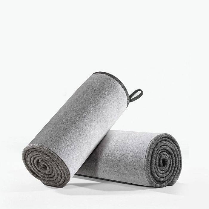 Baseus ręcznik z mikrofibry do osuszania samochodu 40 cm x 80 cm szary