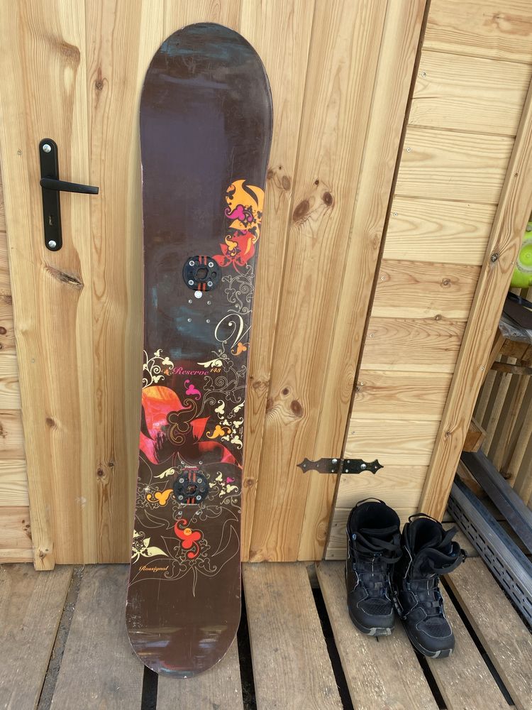 Deska snowboardowa rossigniol 143