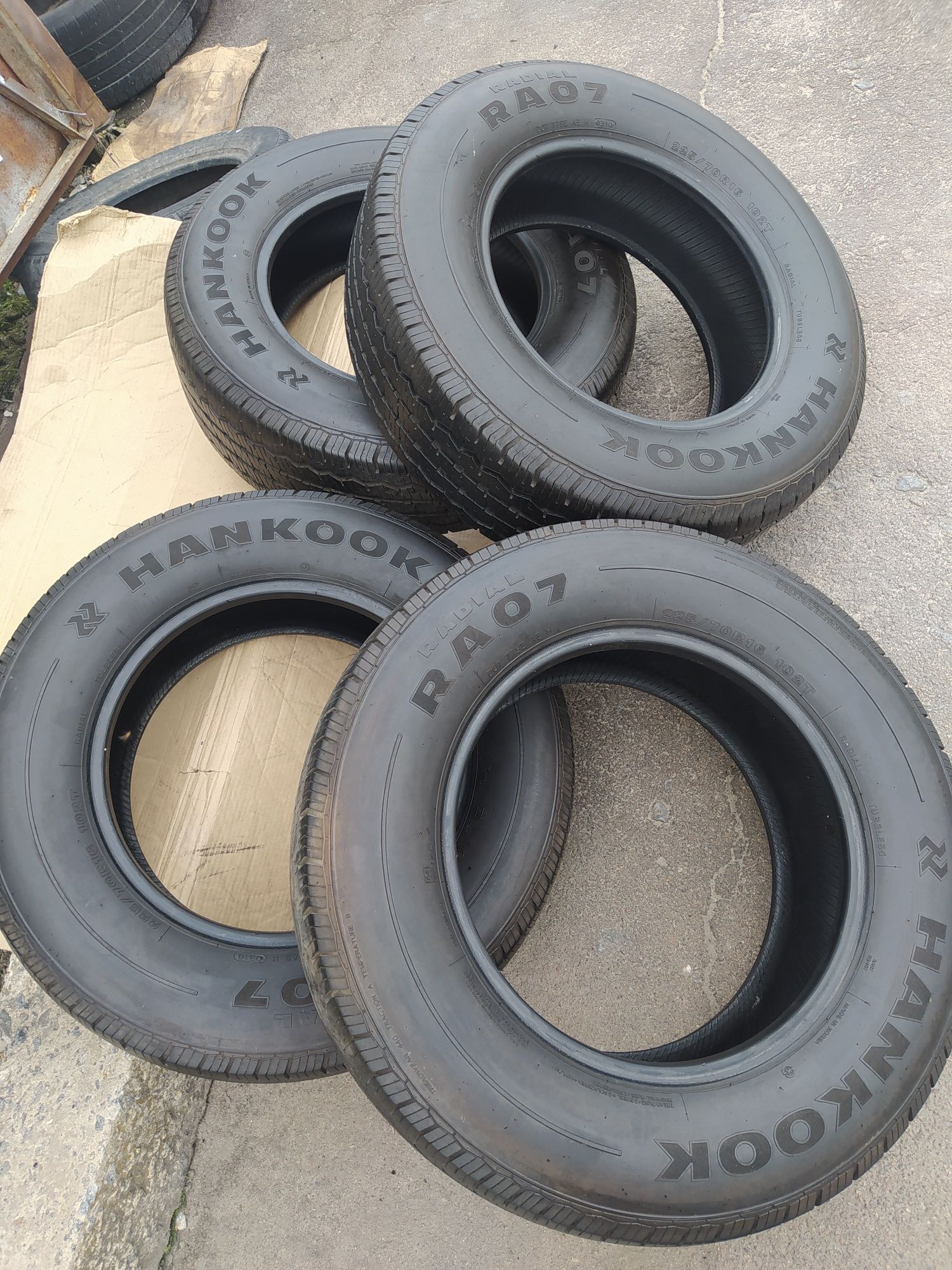 225/70/16 шини всесезонні Hankook RA07