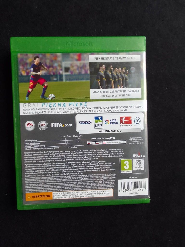 Gra Fifa16 na Xbox one