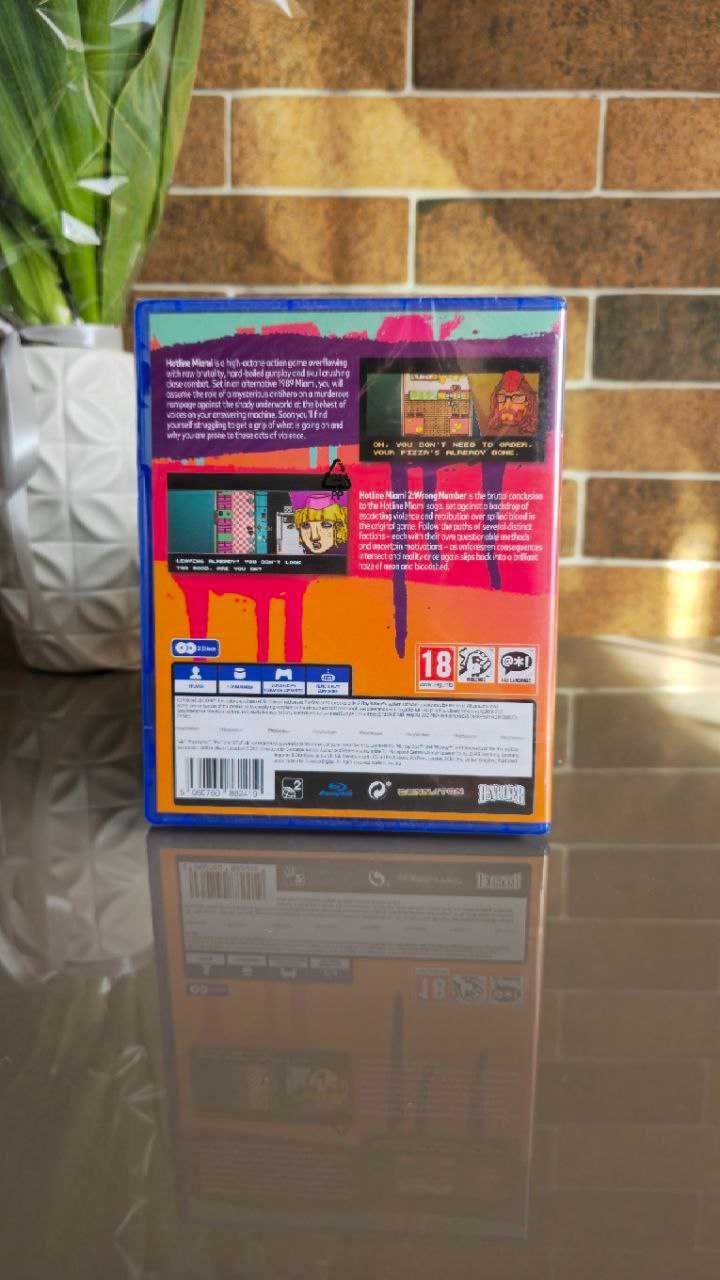 Рідкісний диск Hotline Miami PS4 новий