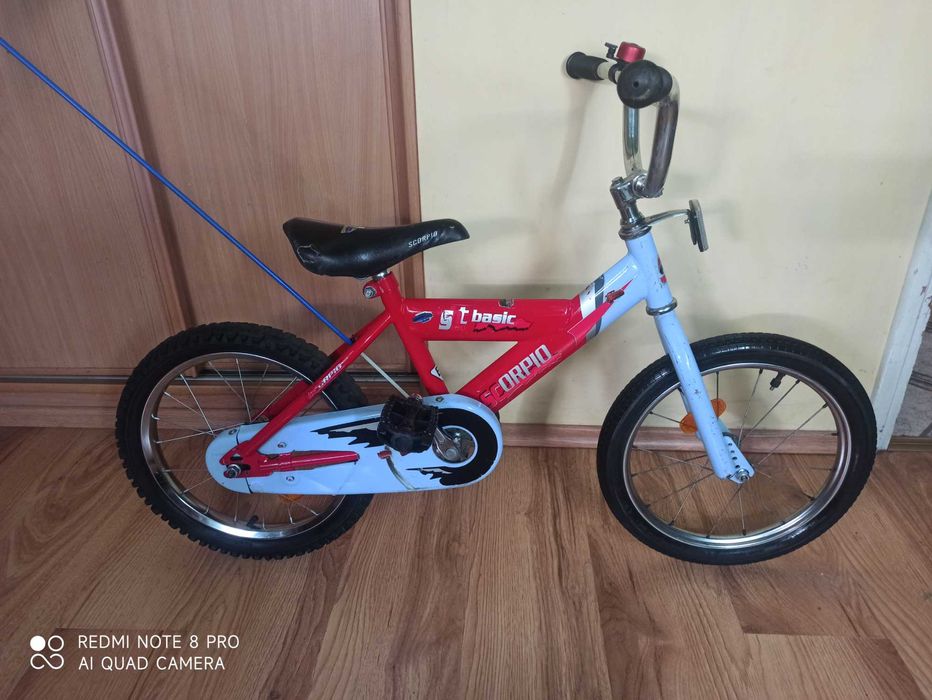 Scorpio Bmx GBT Basic dla dzieci 5-7 lat koła 16"