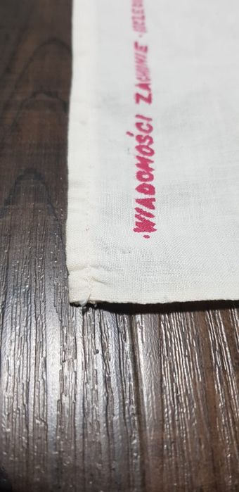 Flaga, sztandar PRL autentyk z epoki Lenin