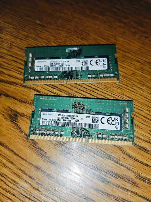 Оперативна пам'ять ноутбучна 16 ГБ ддр4