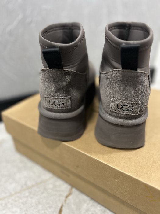 Ugg Classic mini Diper grey сірі угги 38 розмір