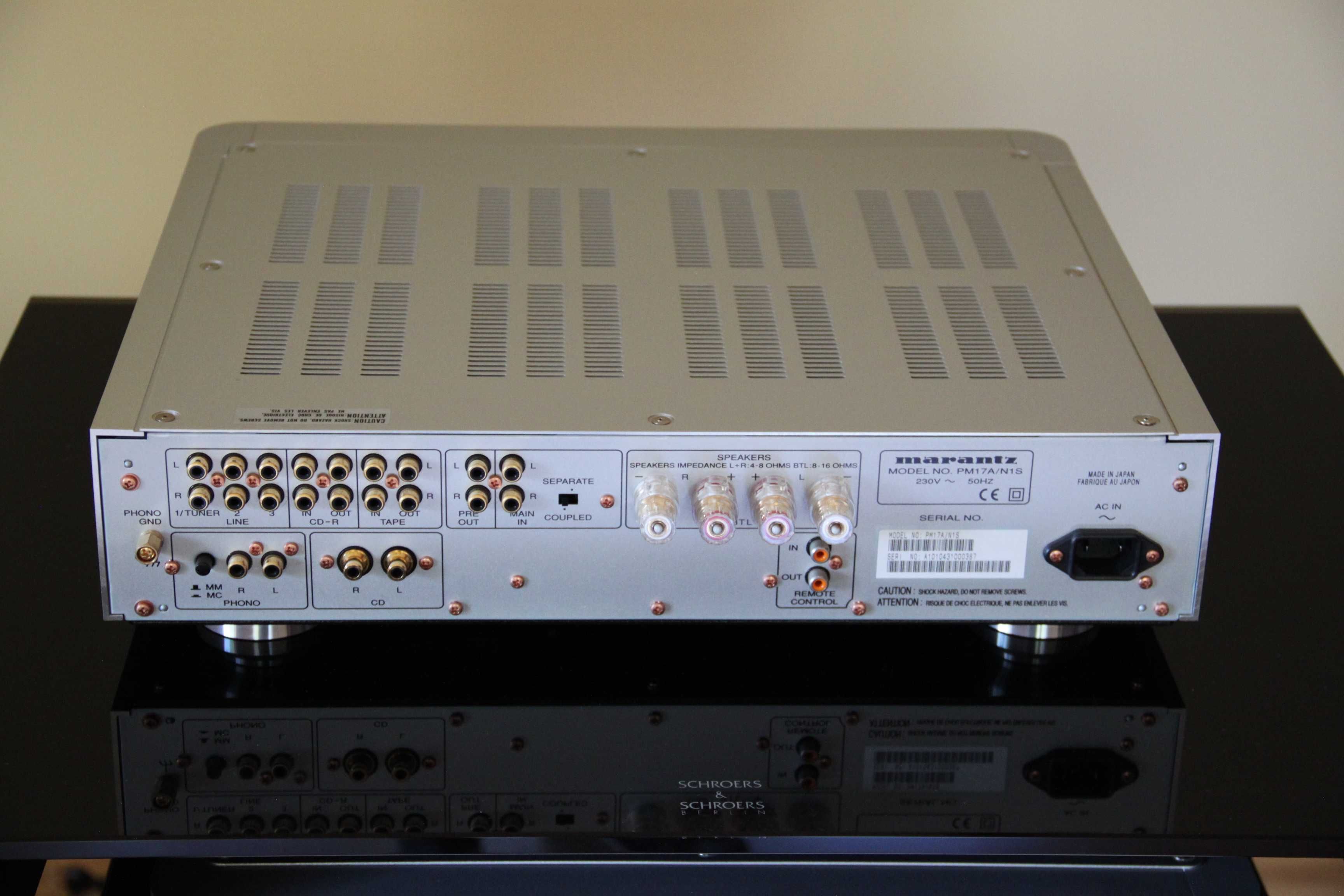 Marantz PM-17 mk II 'M' silver - Wzmacniacz Premium