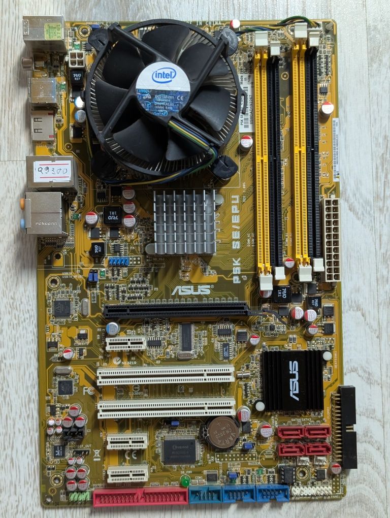 Материнскаие платы 775+Проц+Охлад. 4ядра ; ASUS ; DDR2 ; AMD AM2 AM2+