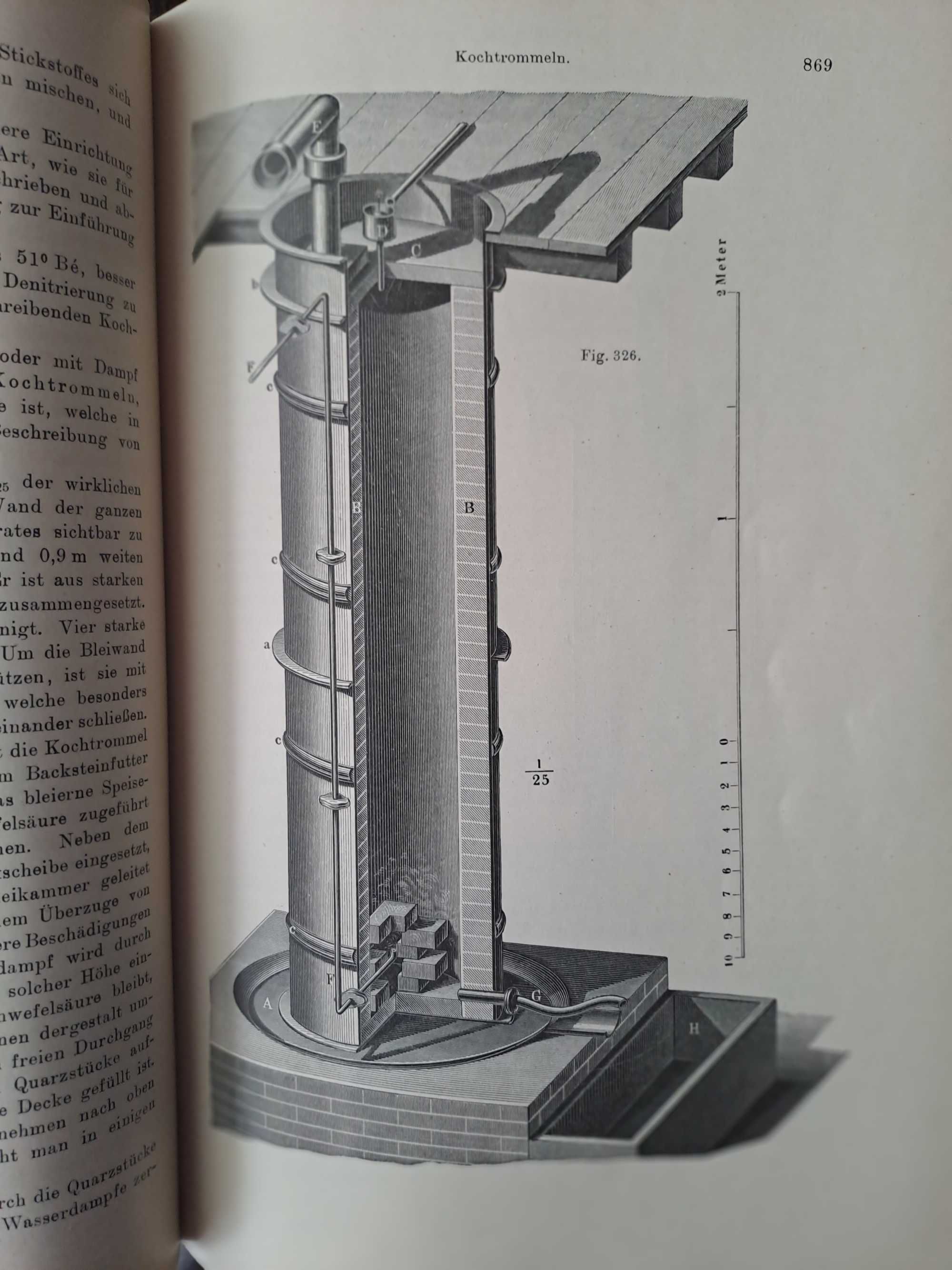 niemiecki podręcznik nt. produkcji kw. siarkowego, Engler/Lunge, 1916