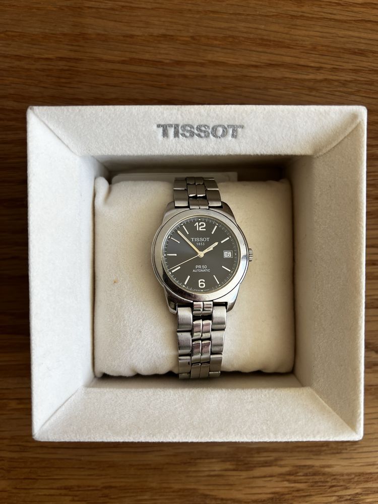 годинник Tissot PR50 sapphire glass automatic