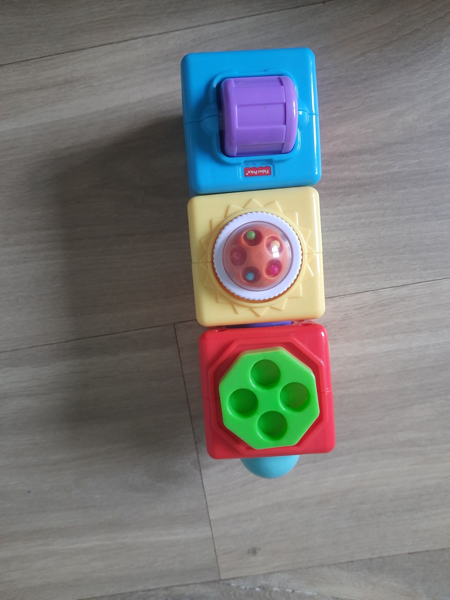 Fisher Price aktywne klocki ze zwierzątkami