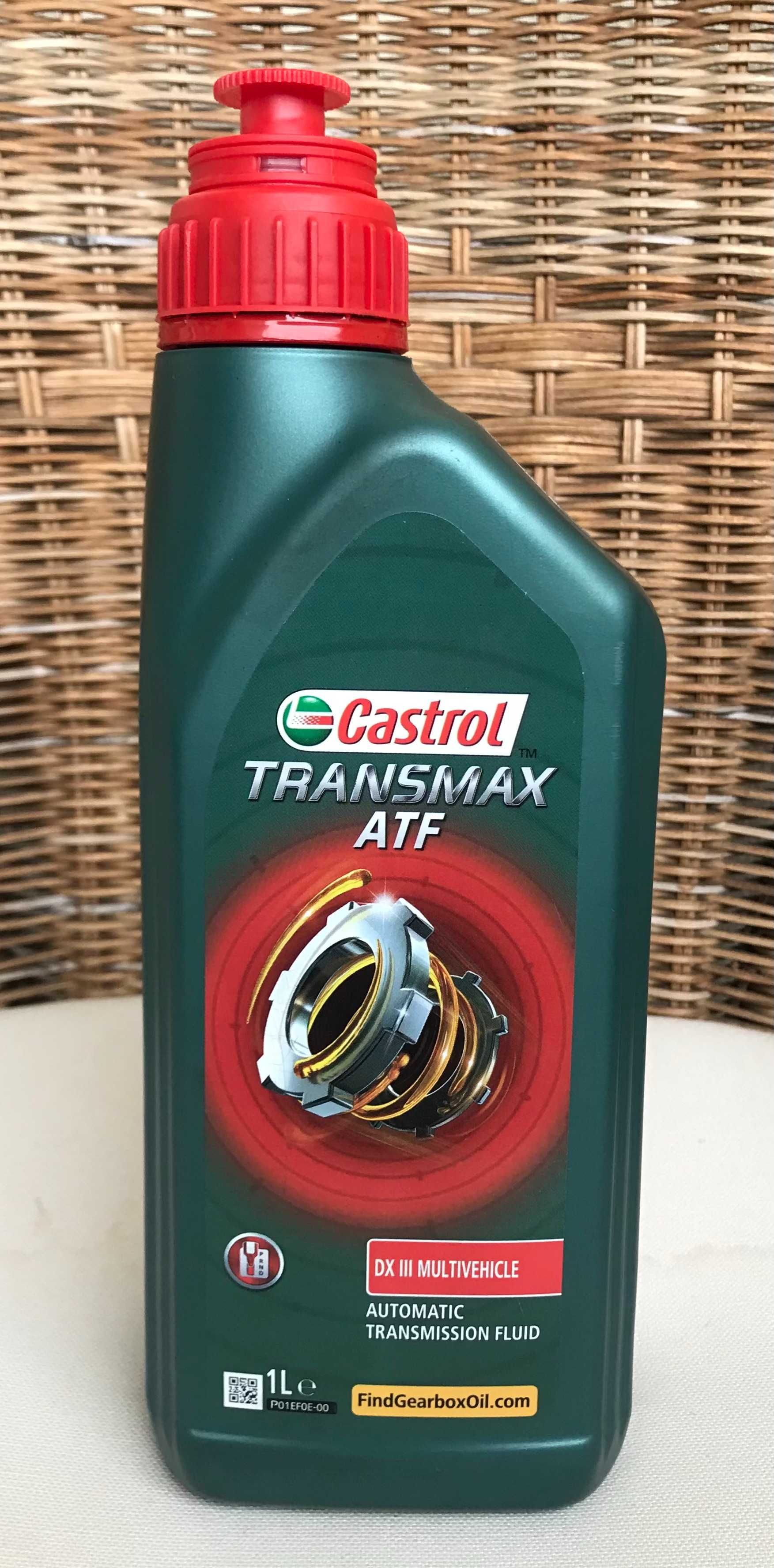 Olej Castrol ATF Dextron 5x1l automatyczne skrzynie biegów wspomaganie